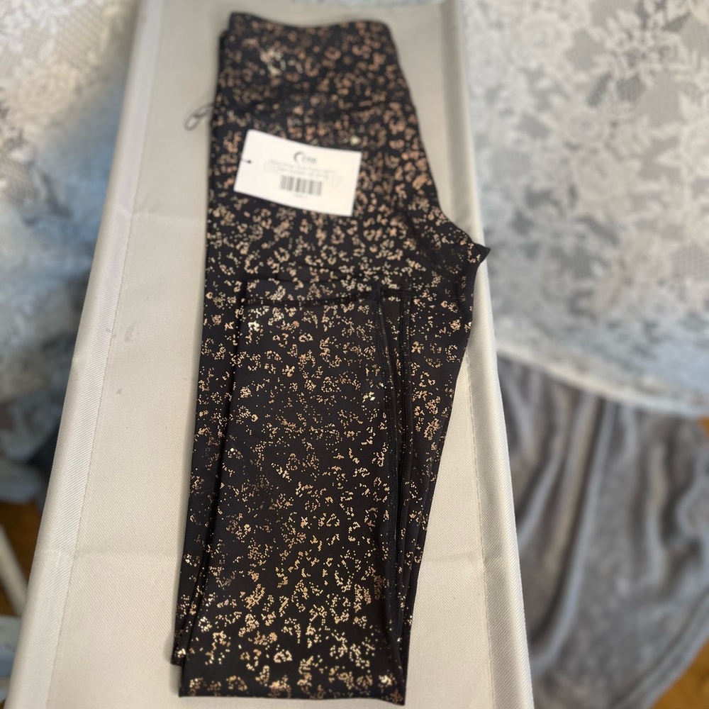 Zyia leggings light and tight -sparkles design